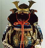 写真：十一代藩主　直博公が着用していたと思われる鎧兜