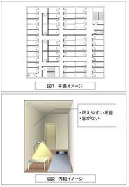 「違法貸しルーム」イメージ図