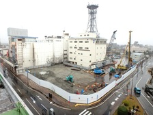 写真：平成26年11月の工事全景