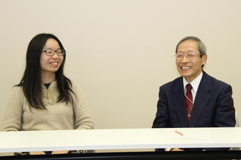 菅原麻由さんと長谷川稔さん