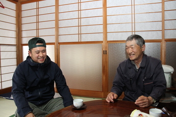 写真：竹井さんと本間さん