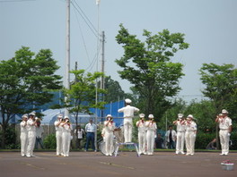 ラッパ隊写真（平成21年7月5日）