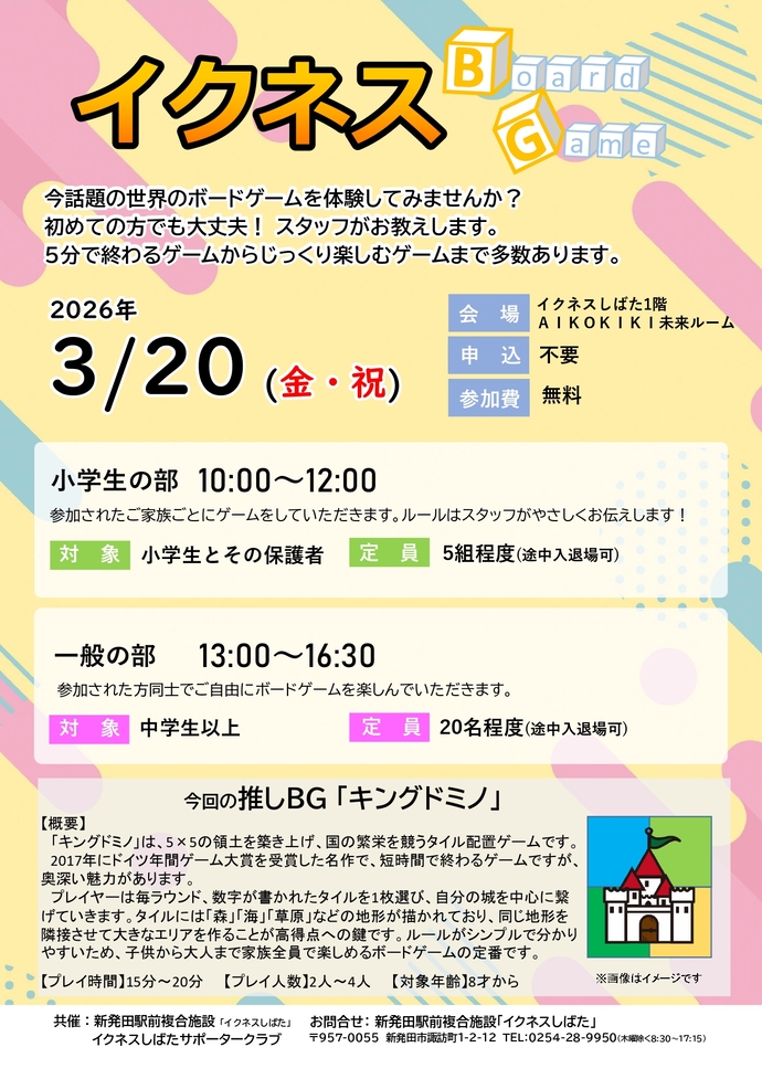 イクネスBGチラシ