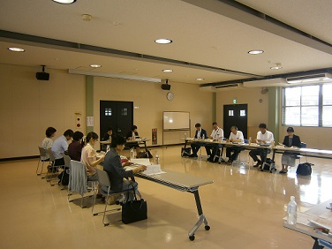 写真：平成30年度第1回新発田市子ども・子育て会議　会場の様子