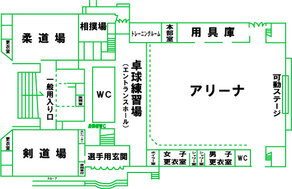 図：1階フロア図