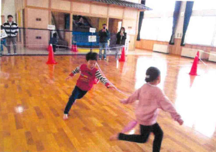 かけっこの様子