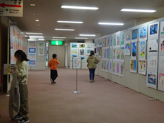 昨年のジュニア展の様子