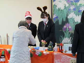 軽食販売の様子