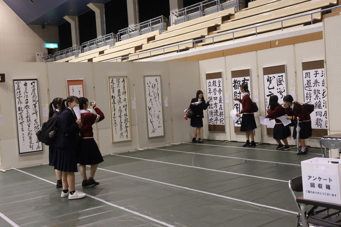 昨年の市展の様子