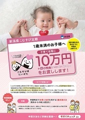 新潟県こむすび定期チラシ