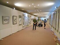 手工芸・水墨画、いきいき作品展
