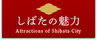 しばたの魅力　Attractions of Shibata City